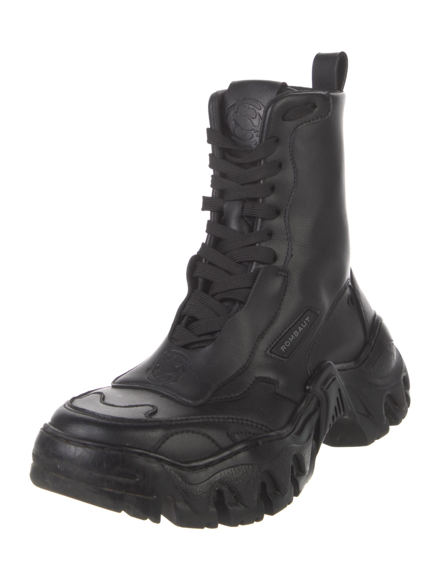Rombaut Leather Combat Boots
